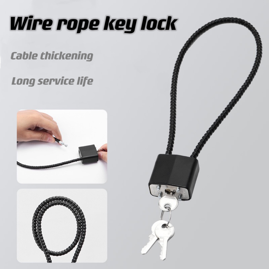 Cable Lock Flexible - 1 шт., Противоугонный замок из мягкой