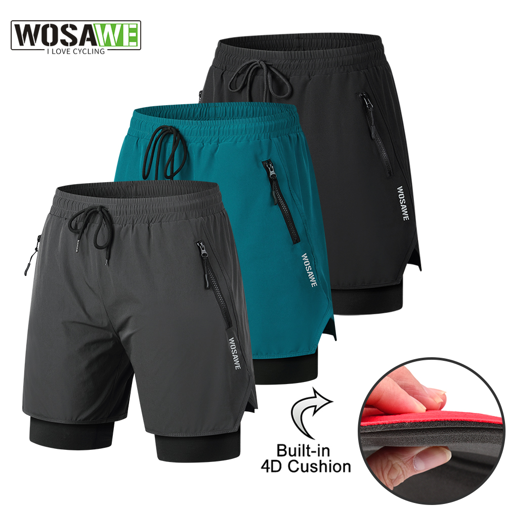 Cycling Commuter Trousers - WOSAWE MTB шорты Летние мужские велосипедные